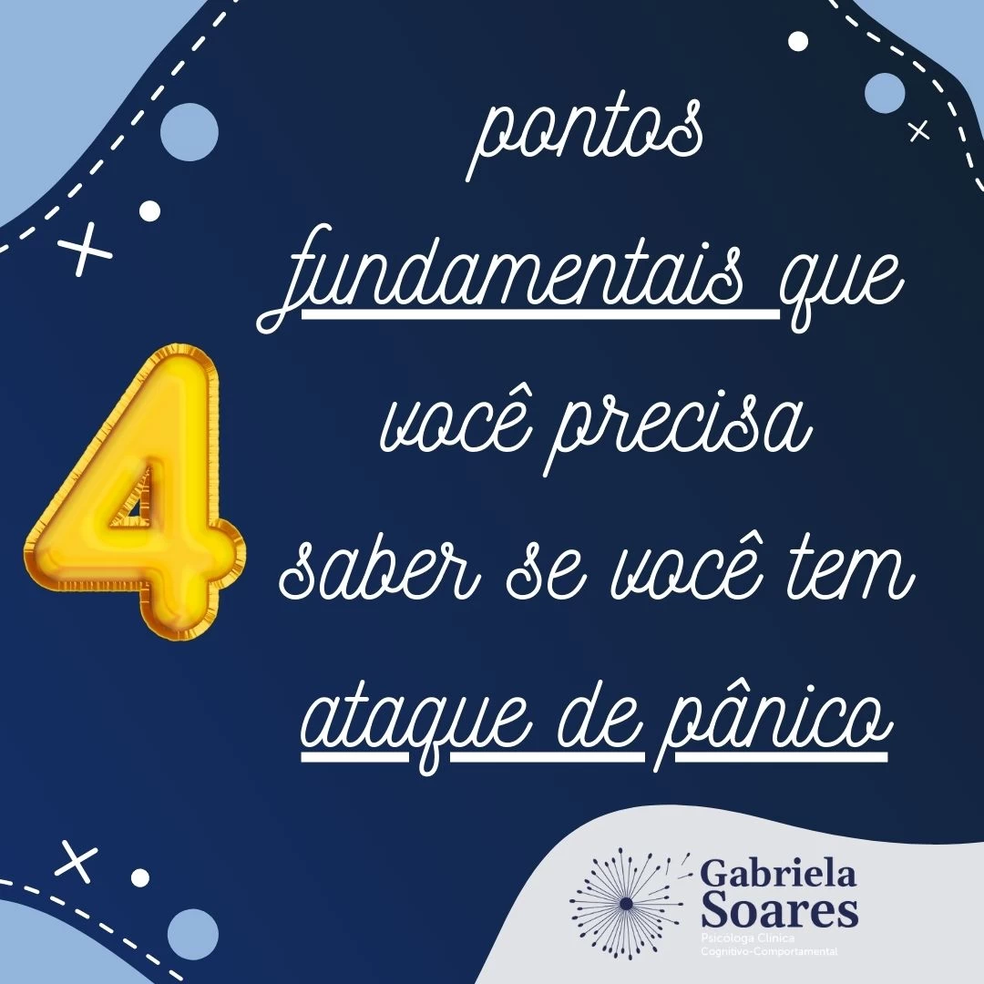 4 Pontos undamentais que você precisa saber sobre ataque de pânico